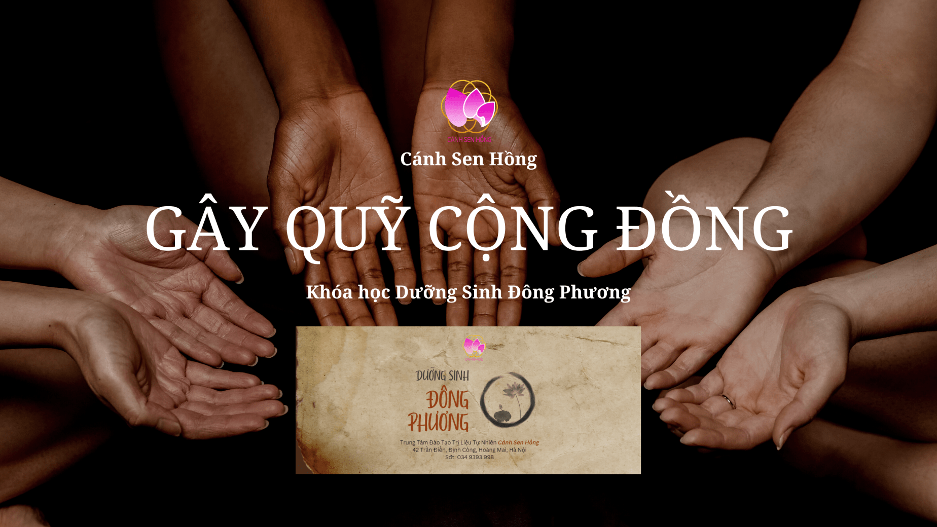 Chung tay gây quỹ cộng đồng qua khóa học